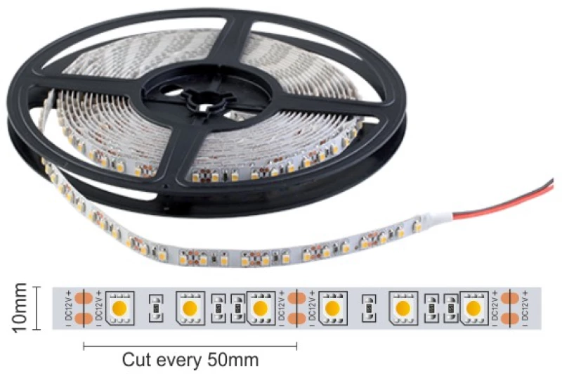 Spotlight Ταινία LED 20W/m IP20 24VDC 4000K SMD2835 120LEDs/m 5m (5194)