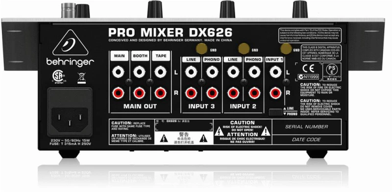 BEHRINGER DX626 Μίκτης