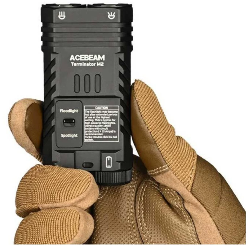 Φακός Acebeam M2-X TERMINATOR 6500k +Battery