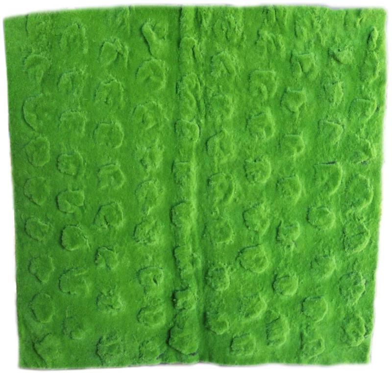 Supergreens Τεχνητή Φυλλωσιά Moss "Wavy" Πράσινη 100x100 εκ.