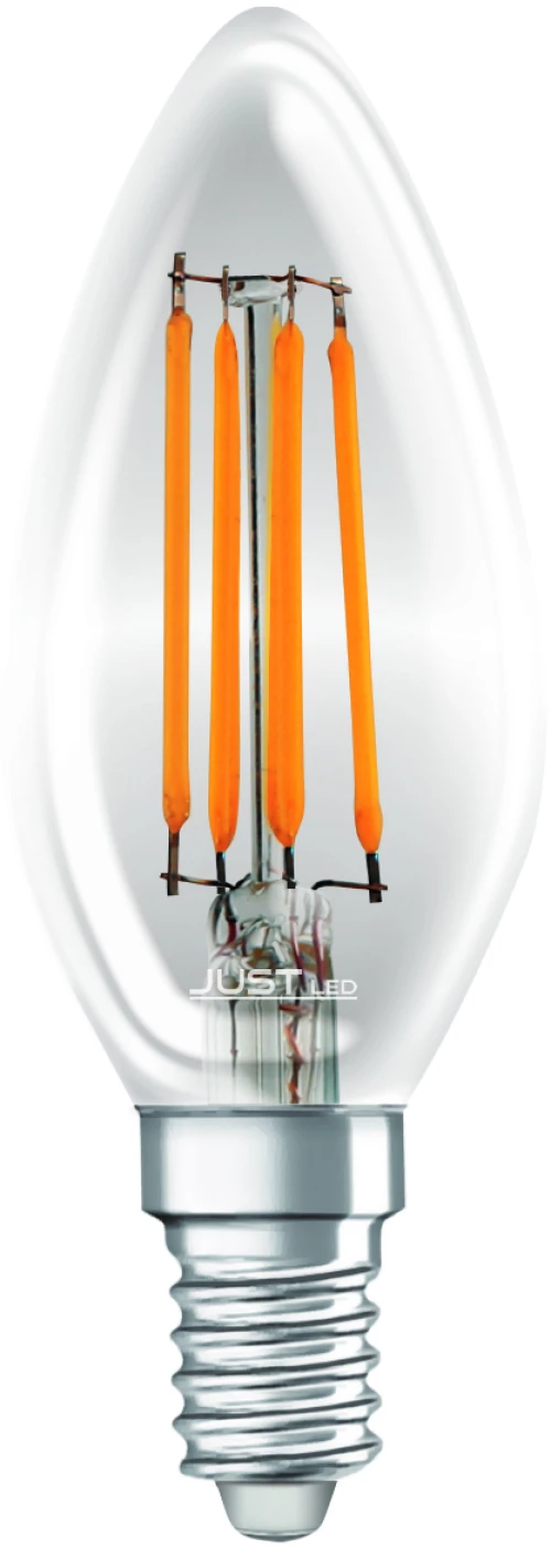 JUST LED JUSTLed-LED Filament Ε14 C35 6W 3000K Θερμό (B143506101)