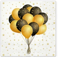 xαρτοπετσέτες BALLOONS σετ20τμχ 33x33cm