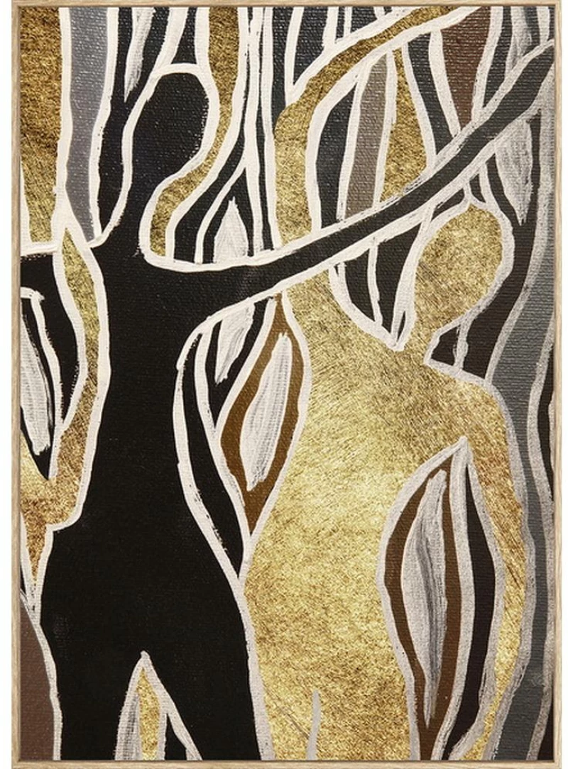ΚΑΜΒΑΣ σε ΚΑΔΡΟ 50x70cm HUMAN FIGURES XCC237419 - ORIANA FERELLI®
