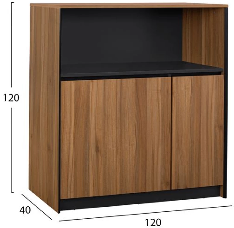 ΝΤΟΥΛΑΠΙ ΓΡΑΦΕΙΟΥ SUPREME 120Χ40Χ120 HM2358