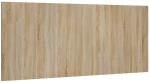 vidaXL Κεφαλάρι Κρεβατιού Sonoma Δρυς 200x1,5x80 εκ. Επεξεργ. Ξύλο