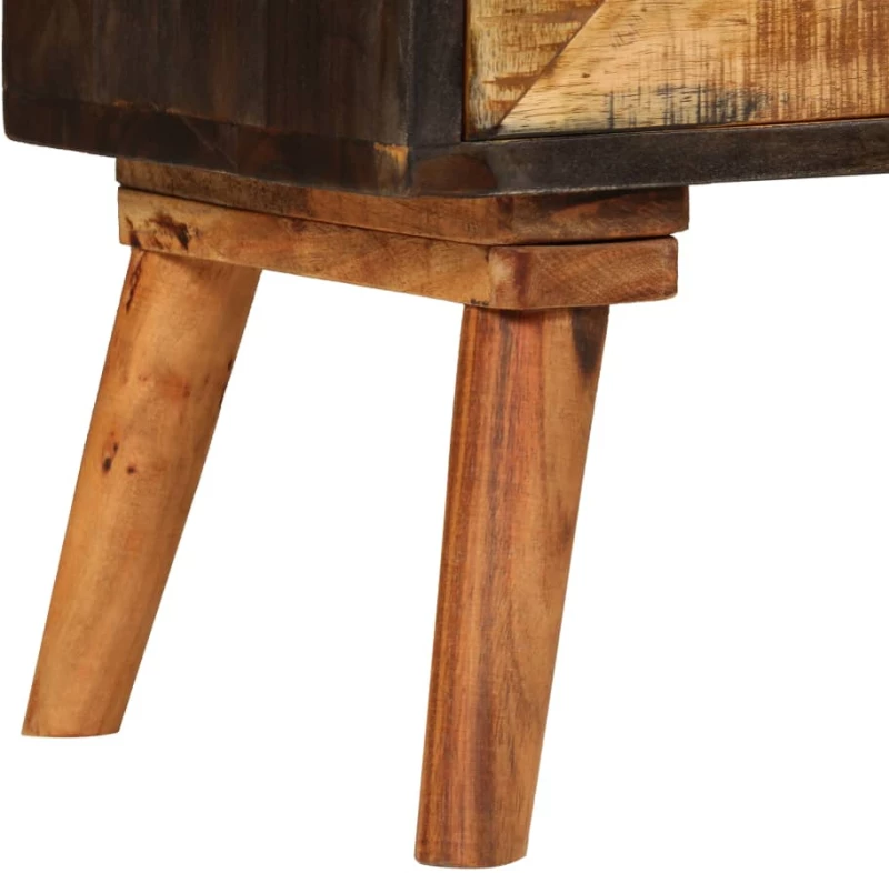 vidaXL Ντουλάπι 85 x 30 x 75 εκ. από Μασίφ Ξύλο Μάνγκο