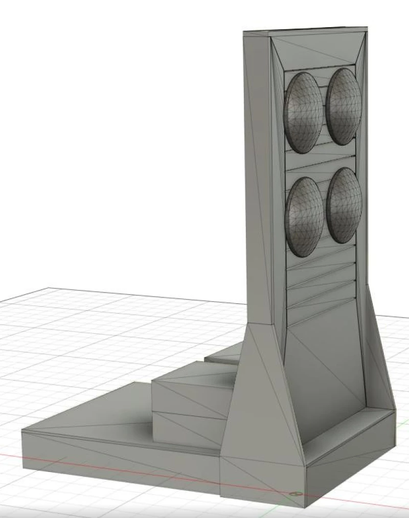 Avide Oyster Big Display Stand