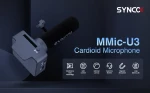 SYNCO μικρόφωνο SY-U3-MMIC με μαγνήτη, δυναμικό, καρδιοειδές, USB, μαύρο