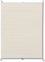 Πλισέ ρόλερ σκίασης 90x150cm Κρεμ