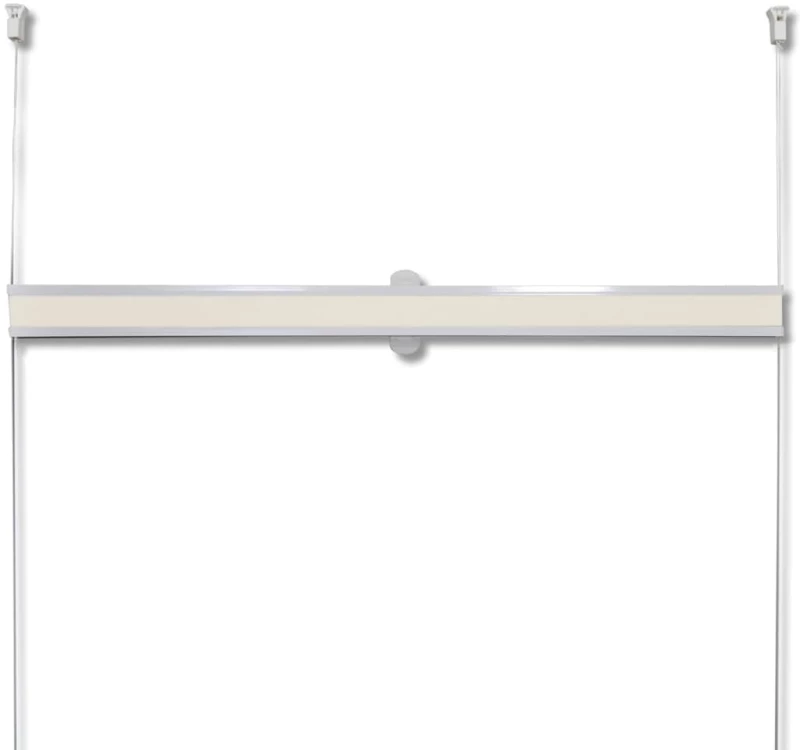 Πλισέ ρόλερ σκίασης 90x150cm Κρεμ
