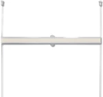 Πλισέ ρόλερ σκίασης 90x150cm Κρεμ