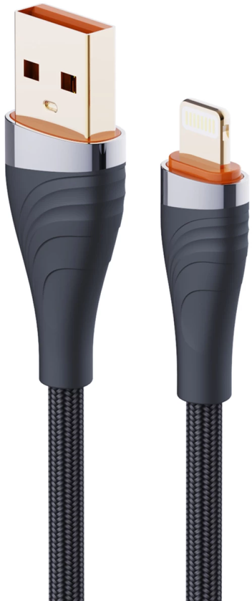 LDNIO καλώδιο Lightning σε USB LS691, 30W, 1m, γκρι