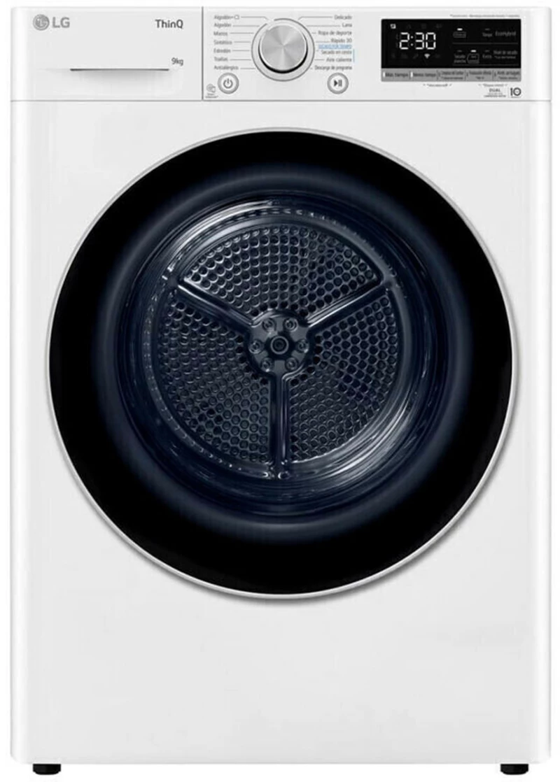 Συμπυκνωτικό στεγνωτήριο LG RH90V9AV3N 9 kg