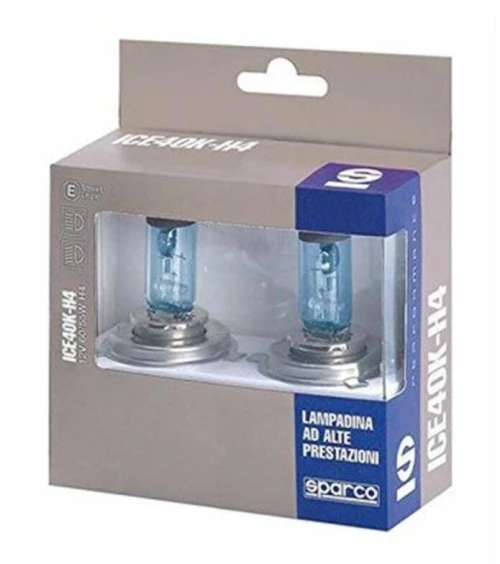 Λάμπα Αυτοκινήτου Sparco ICE40K H1 12V 55W Azul Efecto Xenón