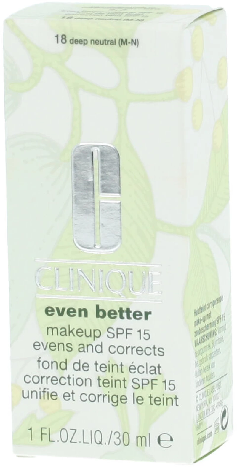 Υγρό Μaκe Up Clinique Even Better Nº 18 Deep Neutral M-N 30 ml Spf 15
