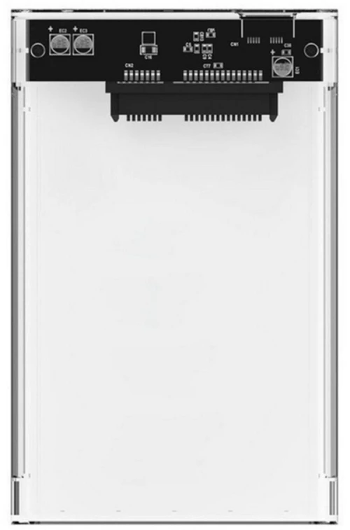 Θήκη για σκληρό δίσκο CoolBox COO-SCT-2533 2,5" 5 Gbps USB 3.0 Διαφανές