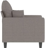 vidaXL Πολυθρόνα Taupe 60 εκ. Υφασμάτινη