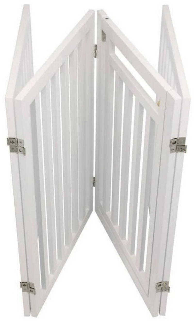 Πρόσβαση στην πόρτα Trixie Σκύλος Λευκό 60-160 x 81 cm