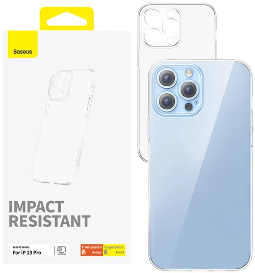 Phone Case for iP 13 PRO Baseus OS-Lucent Series (Clear)