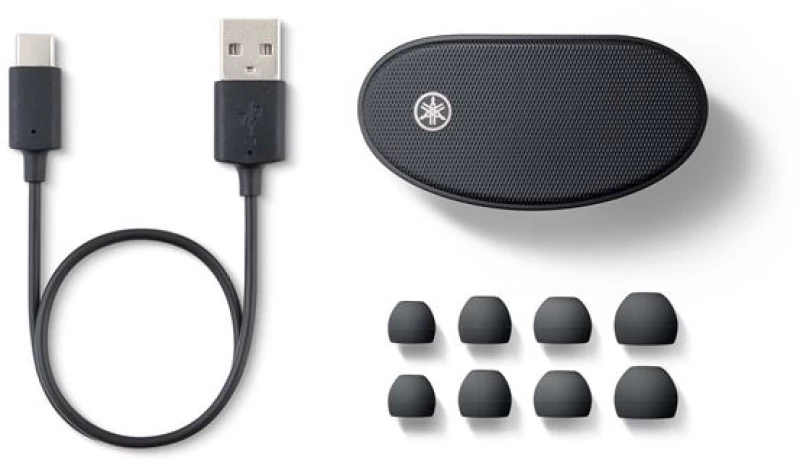 YAMAHA TW-E5B Black Ακουστικά in ear με Μικρόφωνο Bluetooth