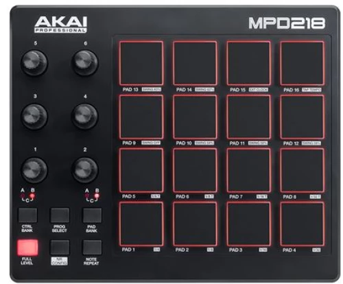 AKAI MPD-218 USB Pad Controller