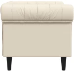 vidaXL Πολυθρόνα Chesterfield Λινό