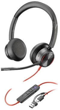 Ακουστικά με Μικρόφωνο HP Blackwire 8225 Μαύρο