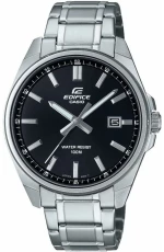 Ανδρικά Ρολόγια Casio EFV-150D-1AVUEF Μαύρο Ασημί