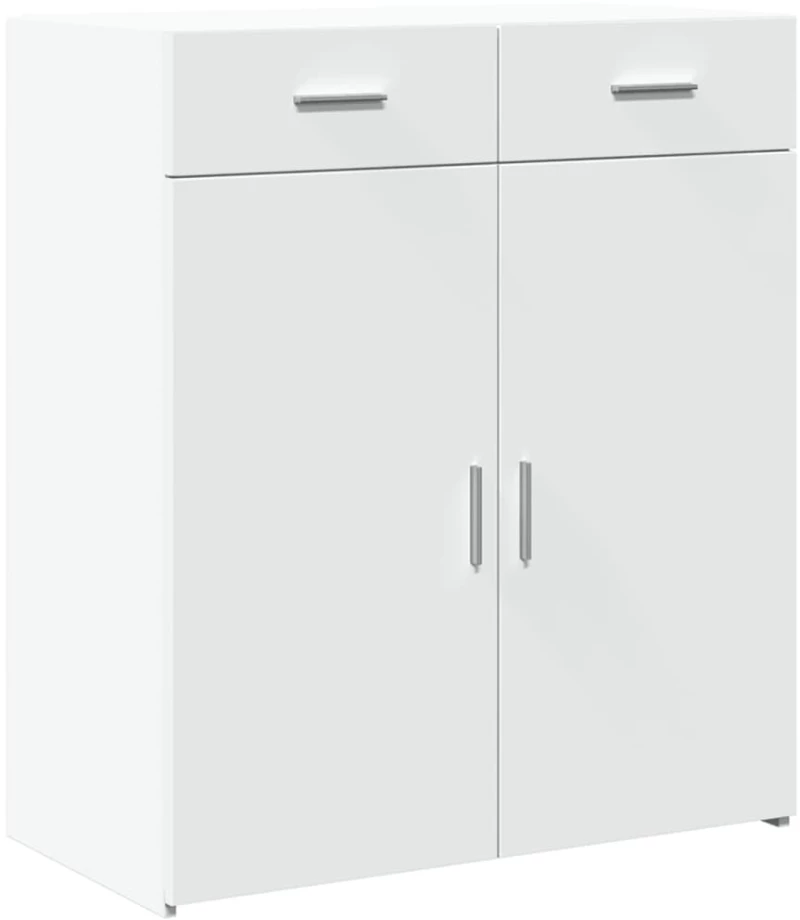 vidaXL Ντουλάπι Λευκή 80x42,5x93 εκ. από Επεξεργασμένο Ξύλο