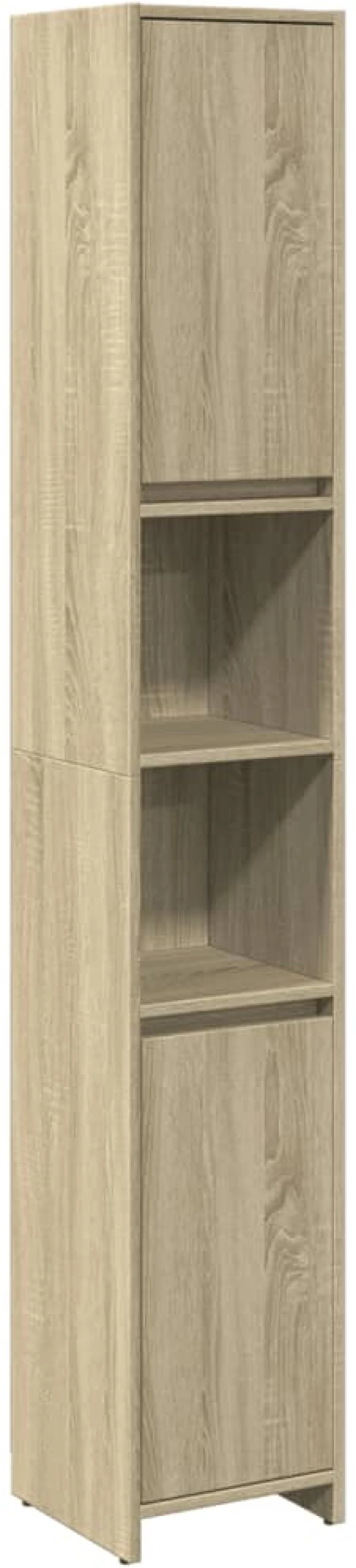 vidaXL Στήλη Μπάνιου Sonoma Δρυς 30 x 30 x 183,5 εκ. από Ξύλο