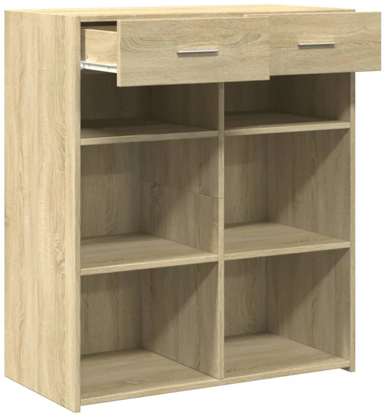 vidaXL Ντουλάπι Sonoma Δρυς 80x42,5x93 εκ. από Επεξεργασμένο Ξύλο