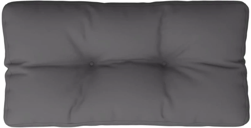 vidaXL Μαξιλάρι Παλέτας Ανθρακί 80 x 40 x 12 εκ. Υφασμάτινο