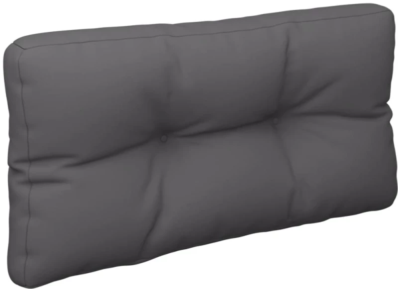 vidaXL Μαξιλάρι Παλέτας Ανθρακί 80 x 40 x 12 εκ. Υφασμάτινο