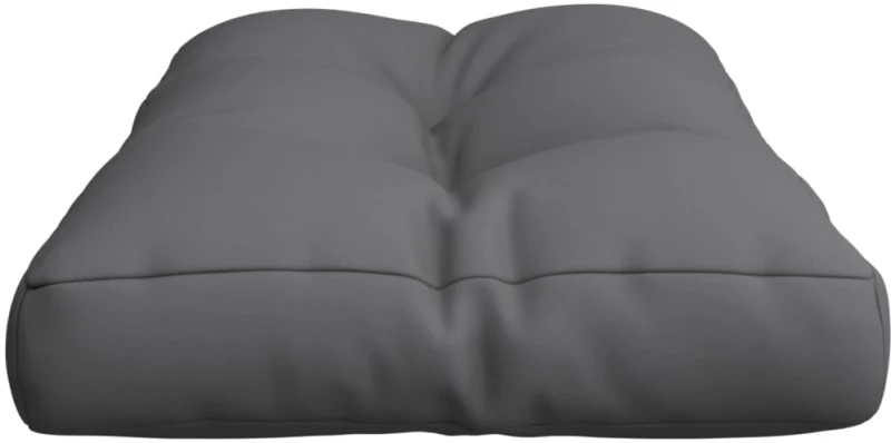 vidaXL Μαξιλάρι Παλέτας Ανθρακί 80 x 40 x 12 εκ. Υφασμάτινο