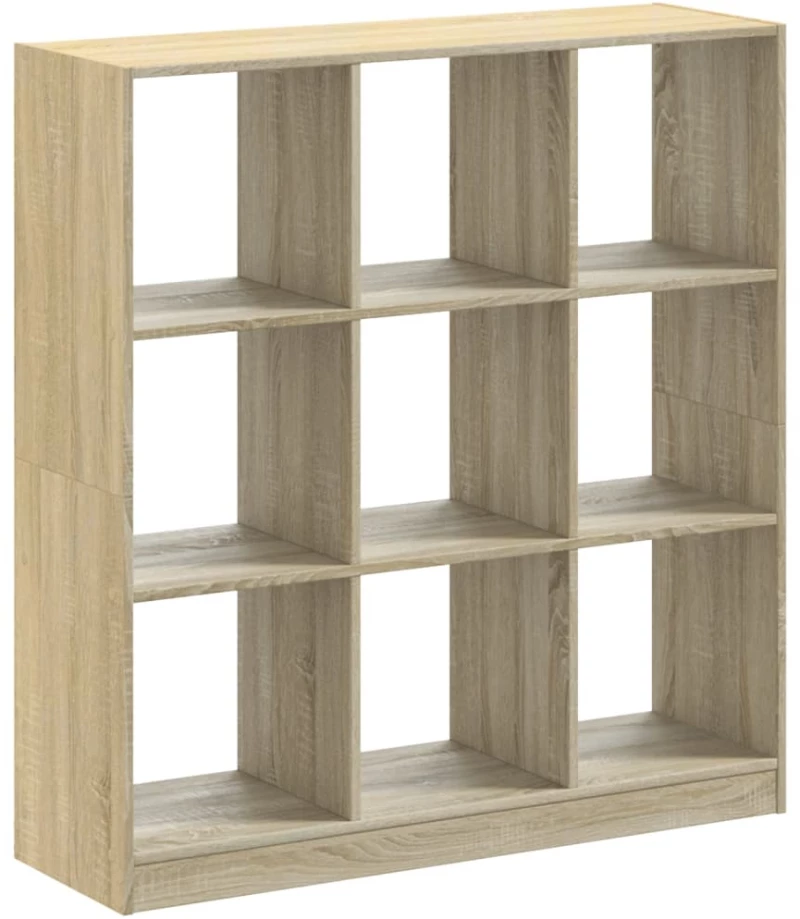 vidaXL Βιβλιοθήκη Sonoma Δρυς 102x32x108 εκ. από Επεξεργασμένο Ξύλο
