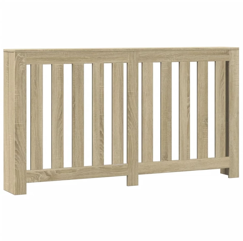 vidaXL Κάλυμμα Καλοριφέρ Sonoma Δρυς 149x20x82 εκ. Επεξεργασμένο Ξύλο