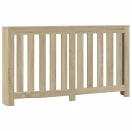 vidaXL Κάλυμμα Καλοριφέρ Sonoma Δρυς 149x20x82 εκ. Επεξεργασμένο Ξύλο