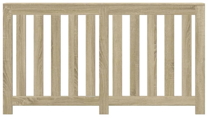 vidaXL Κάλυμμα Καλοριφέρ Sonoma Δρυς 149x20x82 εκ. Επεξεργασμένο Ξύλο