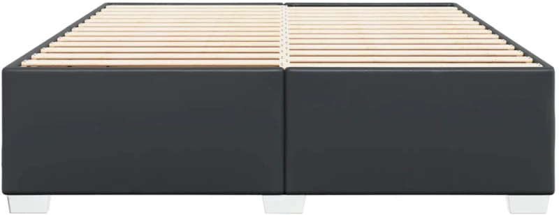 vidaXL Πλαίσιο Κρεβατιού Μαύρο 180x200 εκ. από Συνθετικό Δέρμα