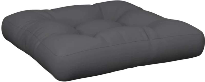 vidaXL Μαξιλάρι Παλέτας Ανθρακί 60 x 61,50 x 12 εκ. Υφασμάτινο