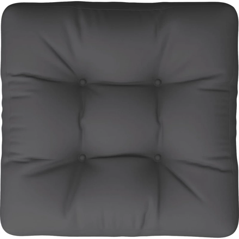 vidaXL Μαξιλάρι Παλέτας Ανθρακί 60 x 61,50 x 12 εκ. Υφασμάτινο