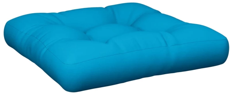 vidaXL Μαξιλάρι Παλέτας Μπλε 60 x 60 x 12 εκ. Υφασμάτινο