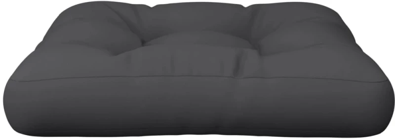vidaXL Μαξιλάρι Παλέτας Μαύρο 60 x 60 x 12 εκ. Υφασμάτινο