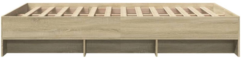 vidaXL Πλαίσιο Κρεβατιού Χωρ. Στρώμα Sonoma Δρυς 140x200εκ. Επ. Ξύλο