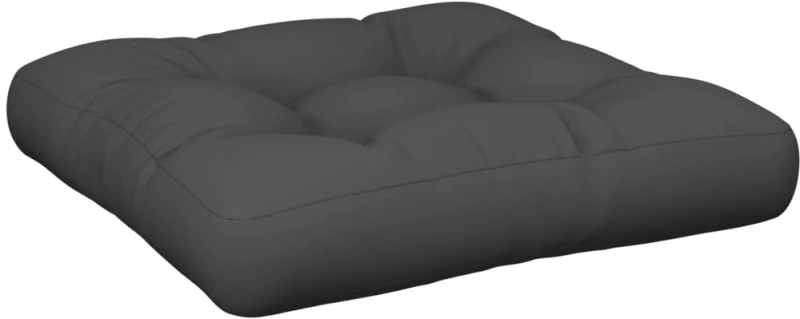 vidaXL Μαξιλάρι Παλέτας Μαύρο 58 x 58 x 10 εκ. Υφασμάτινο