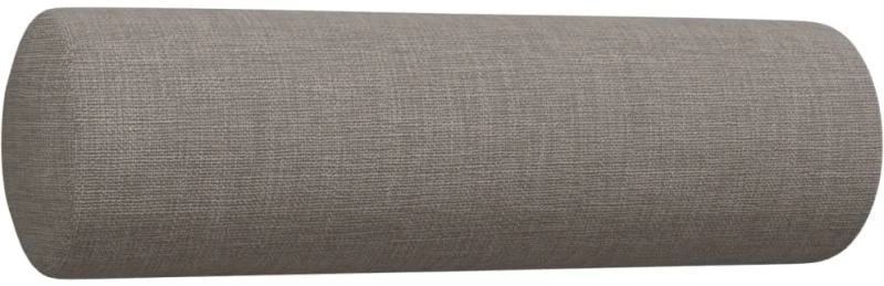 vidaXL Σαλόνι Σετ 4 Τεμαχίων Taupe Ύφασμα + Μαξιλάρια/Υποπόδιο