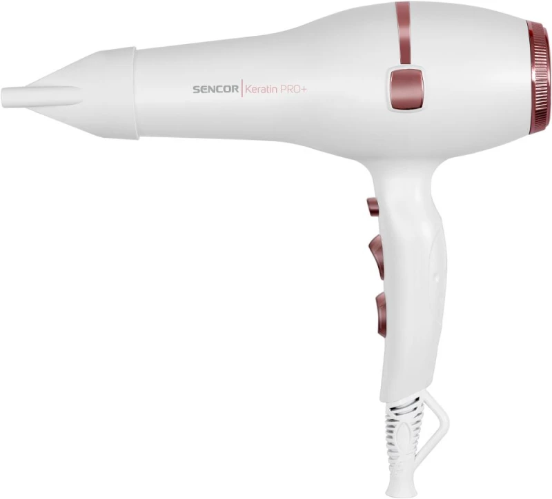 Σεσουάρ Μαλλιών Ιονισμού Procare+ 2400W Sencor SHD 8200GD Λευκό/Χρυσό