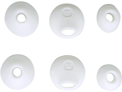 Ανταλλακτικά Earbuds Ancus για Bluetooth και Hands Free Ακουστικά Λευκό 6 τμχ.