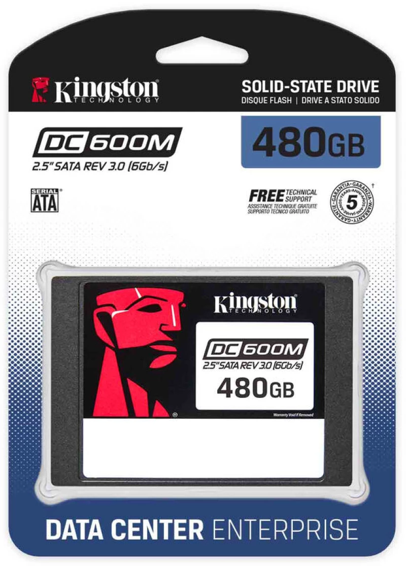 Σκληρός δίσκος Kingston DC600M 480 GB SSD