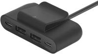 USB Hub Belkin BUZ001BT2MBKB7 Μαύρο